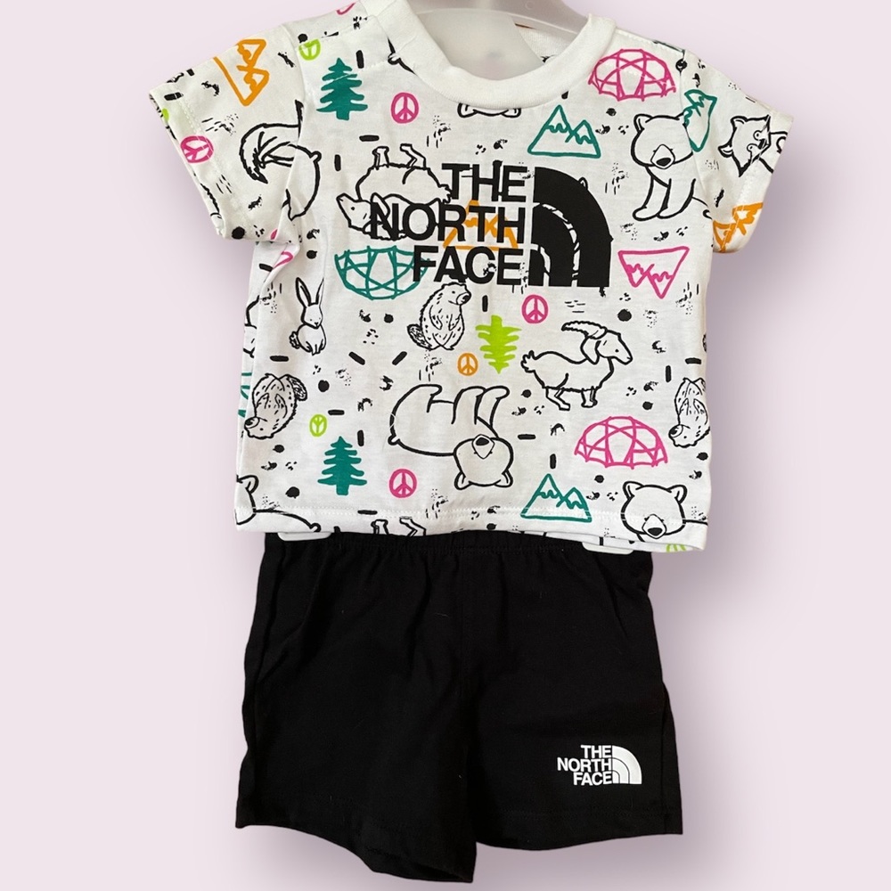 ⭐️SET OF 2⭐️ The North Face Baby Summer Set. Size 3M.